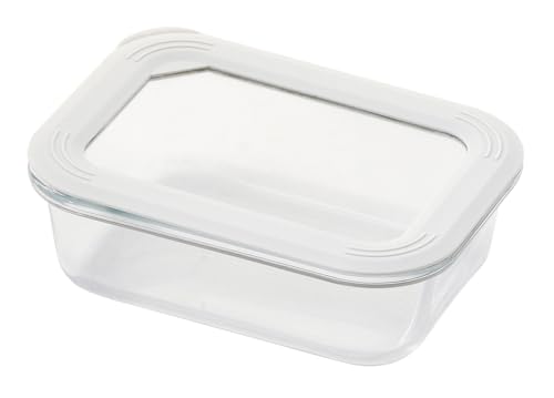 パール金属 保存容器 簡単 密閉 耐熱 ガラス製 550 HC-531