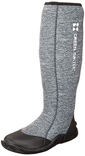 [アトム] グリーンマスター ヘザーグレー 長靴 レインシューズ 雨靴 農作業 作業 作業靴 雨 農業 ガーデニング アウトドア フェス 防水