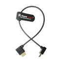 Alvin's Cables Portkeys BM5 Monitor用の Z CAM E2 L形 2.0 HDMI ケーブル 30CM