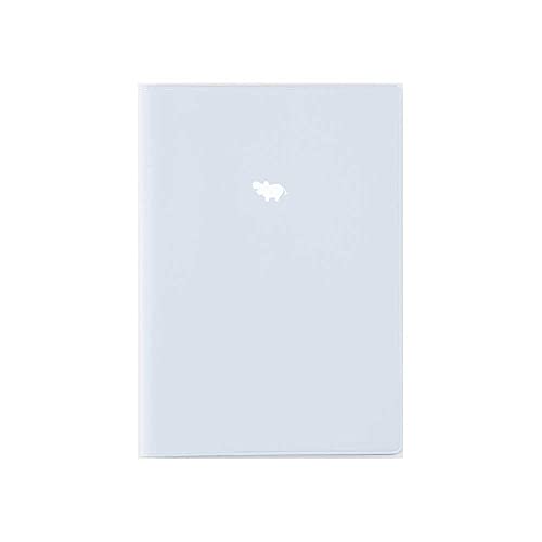 ナカバヤシ ヒポポシリーズ カバーノート A6/B罫/32枚 ブルー HPP-A61BC-B