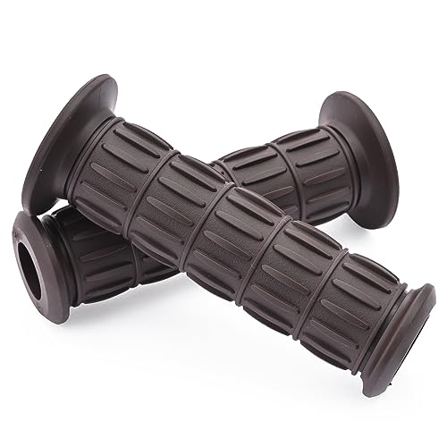 デイトナ(Daytona) グリッピーグリップ バイク用 グリップ ハンドル径φ22.2用 122mm エンド貫通 GG-D-CLASSIC ブ