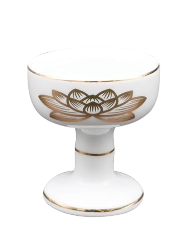 仏具のマルエス(Maruesu)白上金ハス 中仏器