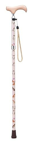 ライトロゼ（ピンク）/長さ75〜85cm、グリップ長さ12cm/AN-14・パッケージ個数:1・サイズ／長さ75〜85cm、グリップ長さ：12cm、ゴムチップ底径：3.0cm・パイプ径／上部：1.9cm、下部：1.6cm・重さ／280g・適応ゴムチップ内径／16mm