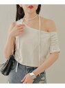 【SALE/96%OFF】【Chico】チョーカー付ワンショルピグメントT PAL GROUP OUTLET パル グループ アウトレット トップス カットソー...