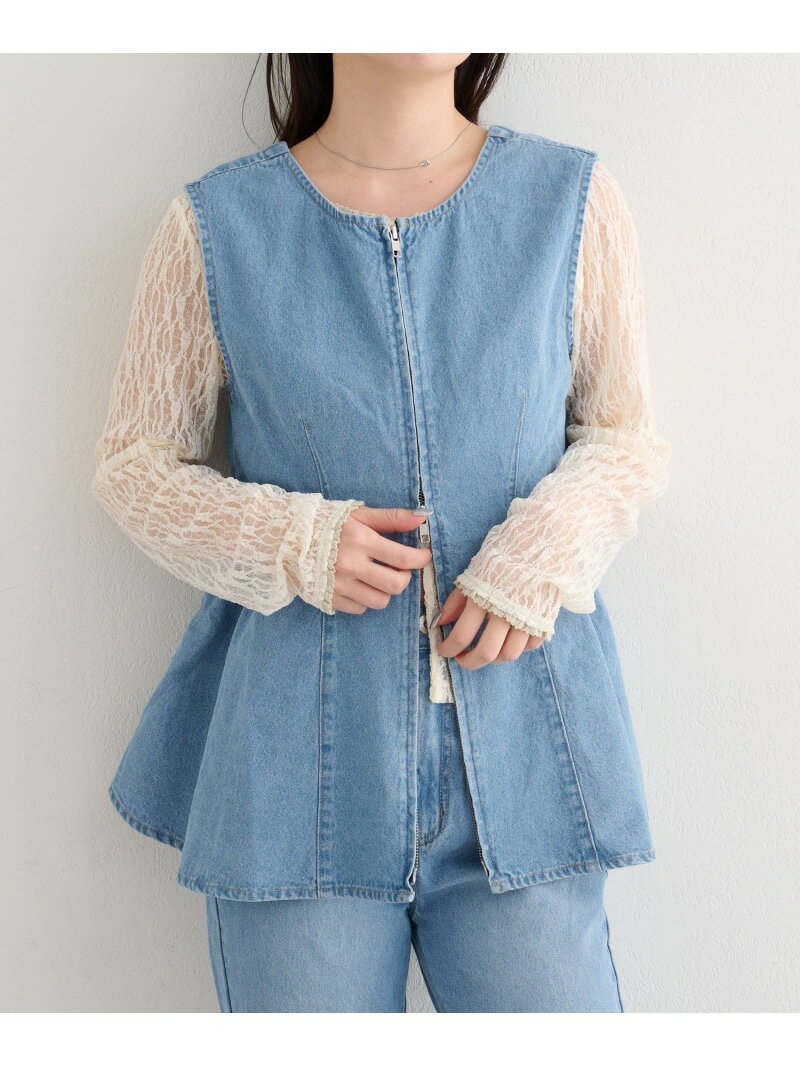 樂天商城 - 【SALE／73%OFF】【Kastane】B デニムペプラムビスチェ PAL GROUP OUTLET パル グループ アウトレット インテリア・生活雑貨 その他のインテリア・生活雑貨 ブルー【RBA_E】[Rakuten Fashion]