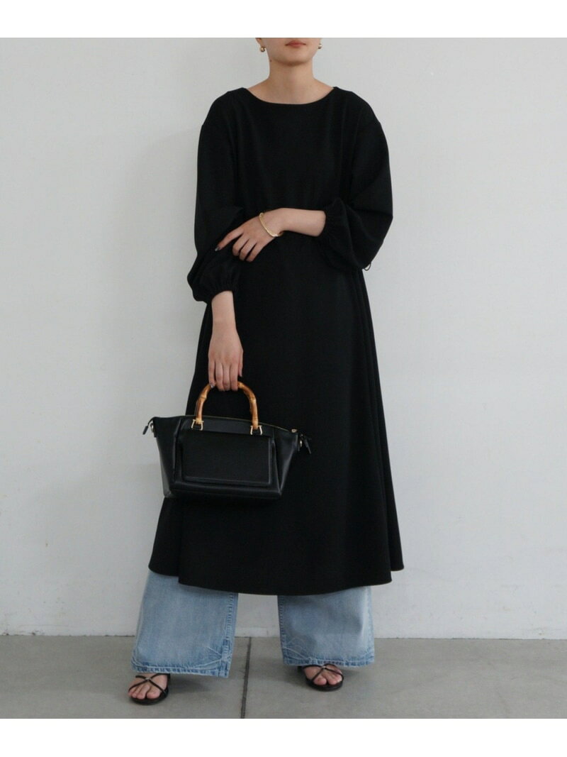 樂天商城 - 【SALE／72%OFF】【Loungedress】シャーリングワンピース PAL GROUP OUTLET パル グループ アウトレット ワンピース・ドレス その他のワンピース・ドレス ブラック ネイビー【RBA_E】【送料無料】[Rakuten Fashion]