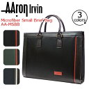 アーロン・アーヴィン ビジネスバッグ AAron Irvin マイクロファイバースモールブリーフバッグ バッグ かばん 送料無料 メンズ 通勤 おしゃれ 人気 MSBB-BK MSBB-GR MSBB-NV(4)