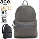 \30%OFF&P10倍/ エース ジーン ビジネスリュック ace.GENE レディース 正規品 サルティー 女性 ビジネス ビジネスバッグ リュック リュックサック 通勤 きれいめ 通勤用 仕事用 黒 バッグ A4 かばん 出張 旅行 タウンユース 14インチ PC対応 PC収納 10427
