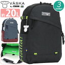 ヴェスカ バイ モズ リュック メンズ レディース VASKA by moz リュックサック ブラック バックパック デイパック バッグ シンプル かばん A4...