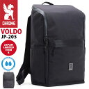 CHROME INDUSTRIES クローム インダストリーズ VOLDO ボルドー バックパック 正規品 日本限定アイテム メンズ レディース 通勤 通学 ビジネスリュック デイパック リュックサック A4 B4 16インチ PC収納 黒リュック 丈夫 耐久性 21L JP205(4)