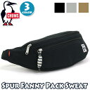 チャムス ウエストポーチ メンズ CHUMS チャムス ボディバッグ レディース メンズ 正規品 Spur Fanny Pack Sweat シュプールファニーパック スウェット ウエストバッグ ウエストポーチ ボディ バッグ ウエスト ヒップ ワンショルダー 男女兼用 軽量 黒 旅行 レジャー CH60-3589