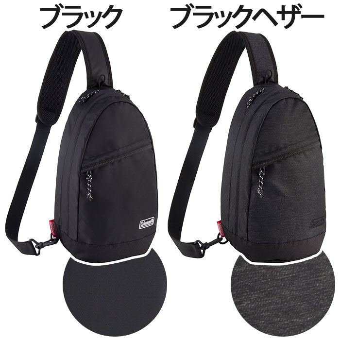 Coleman コールマン ボディバッグ メンズ 正規品 クロスボディ ワンショルダー バッグ B5 レディース 中学生 高校生 大学生 通勤 通学 黒 斜め掛け 斜め掛けバッグ おしゃれ スポーツ 軽量 旅行 ウォーカー WALKER スリングバッグ 6.5L
