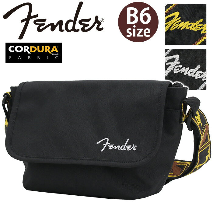フェンダー ショルダーバッグ Fender フラップタイプ フラップショルダー(S) かばん バッグ 肩掛け 斜め掛け B6 丈夫 シンプル カジュアル ロゴ 大人 メンズ 男性 かっこいい お出掛け 旅行 街用 タウンユース 通勤 通学 クリスマス