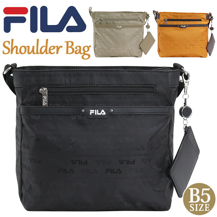 樂天商城 - フィラ FILA ショルダーバッグ レディース ショルダー 斜め掛け 斜め掛けバッグ 斜めがけバッグ カバン 大人 ブラック 黒 サブバッグ 総柄 上品 ミセス ママ 母 シニア おしゃれ きれいめ かわいい 収納 旅行 散歩 散策 軽量 通院 50代 60代 70代 B5 お祝いフラワー 7691