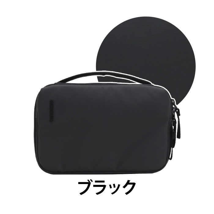 Incase インケース アクセサリー オーガナイザー 正規品 メンズ レディース ガジェットポーチ バッグ マルチケース セカンドバッグ 通勤 仕事 ブラック PCアクセサリー 上品 リサイクルポリエステル 撥水 A.R.C. Accessory Organizer 137222053005 pallonerosso-10004918 PALLONE ROSSO パローネロッソ サンプル画像2