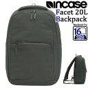 Incase インケース Facet 20L Backpack ファセット バックパック ビジネスリュック 正規品 メンズ レディース ビジネス リュックサック 通勤リュック 通勤 通学 ビジカジ 16インチ MacBook対応 タブレット 2気室 社会人 学生 A4 137231053054(4)