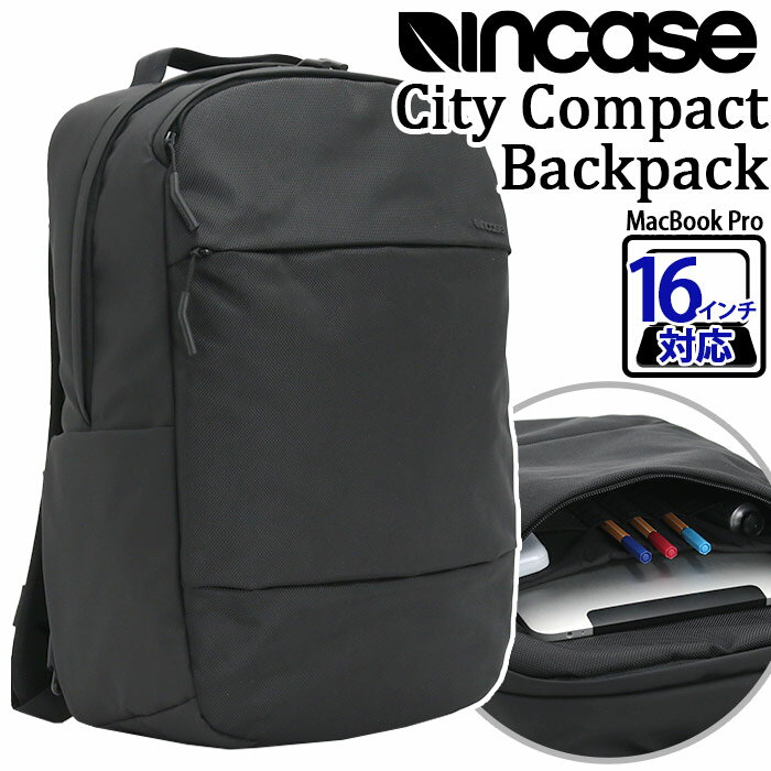 Incase CP[X bN Ki 2024 t V Y rWlXobO rWlXbN bNTbN obNpbN rWlX Jo ʋ ʊw d wZ bN ubN  MacBook Pro 16C` A4 B4 20L City Compact Backpack With 1,680D 137233053003