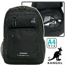 リュック メンズ レディース KANGOL カンゴール リュックサック 2層式 バックパック BOX型 デイパック 男女兼用 通勤 通学 学生 女子 女子高生 おしゃれ 高校生 中学生 A4 学校 部活 かわいい 人気 スクール バッグ 黒 軽い KGSA-BG00196