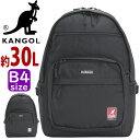 カンゴール KANGOL リュックサック 2025 春夏 新作 メンズ 男性 大容量 30L A4 B4 2層式 リュック PC タブレット バッグ 通学リュック ポケット 男子 女子 男性 女性 通学 通勤 通学かばん 学校 黒リュック 黒 シンプル スポーツ 学生 おしゃれ 人気 250-1590