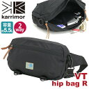 ショルダー karrimor カリマー VT hip bag R ウエストバッグ ショルダーバッグ 正規品 ヒップバッグ ボディバッグ 斜め掛け 斜めがけ レディース メンズ 男女兼用 おしゃれ 丈夫 かばん シンプル カジュアル 軽量 ユニセックス 5.5L VT ヒップバッグ R