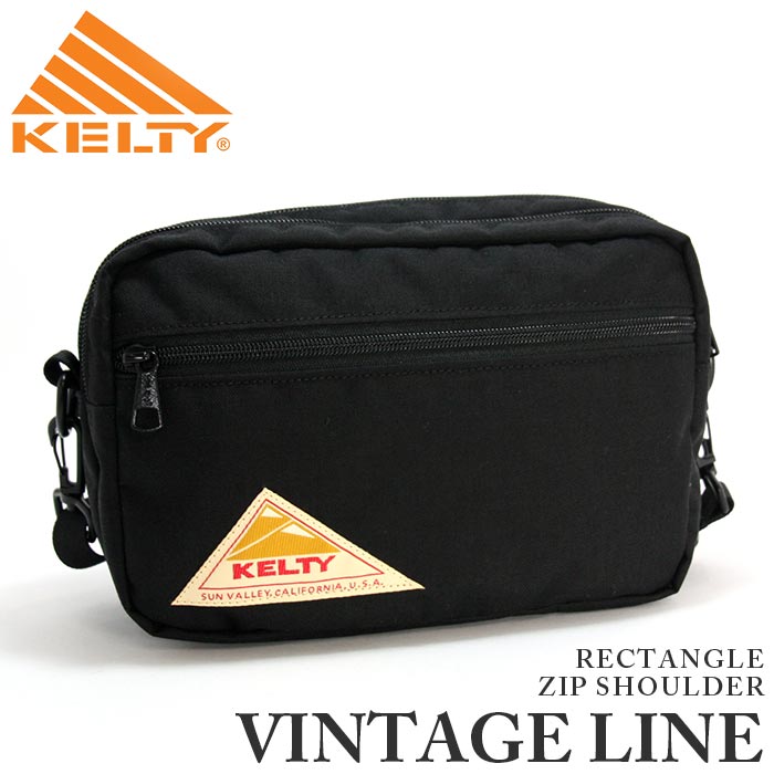 ショルダー バッグ KELTY ケルティ メンズ レディース 正規品 斜めがけバッグ バッグ ショルダーバッグ ミニショルダー 軽量 コンパクト 小さめ 丈夫 おしゃれ RECTANGLE ZIP SHOULDER ヴィン…