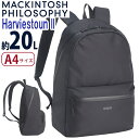 MACKINTOSH PHILOSOPHY マッキントッシュ フィロソフィー リュック ハービストン2 正規品 レディース メンズ デイパック 通勤 リュックサ...