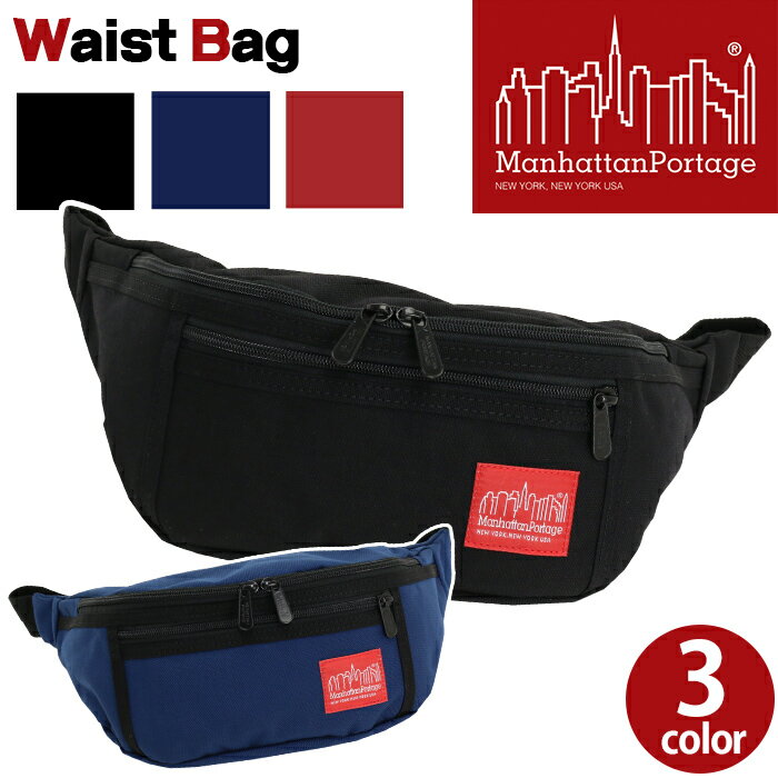 ManhattanPortage }nb^|[e[W {fBobO Ki V_[ obO ΂ EGXg|[` {fB[obO y  Y fB[X jp jZbNX RpNg y A[Lbg EGXgobO Alleycat Waist Bag MP1101