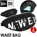 NEW ERA ニューエラ ウエストバッグ 正規品 ヒップバッグ ウエストポーチ ボディバッグ ワンショルダー メンズ レディース 男女兼用 おしゃれ 軽量 丈夫 人気 ブランド 2L 薄型 旅行 レジャー トラベル 散歩 黒 Waist Bag(4)