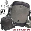【SALE】 ピオンボ ショルダーバッグ PIOMBO ミニショルダーバッグ スプリットレザー スクエア バッグバッグ スクエアショルダー ミニショルダー 斜め...