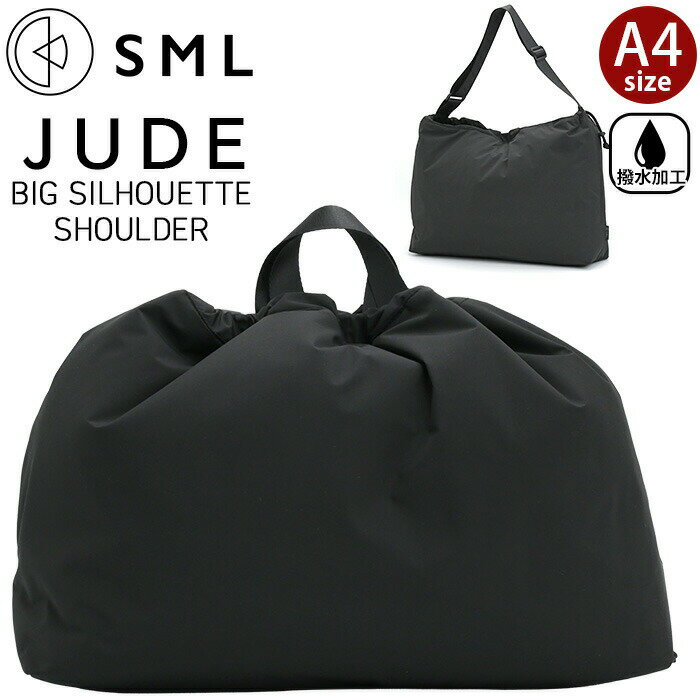 樂天商城 - ショルダーバッグ エスエムエル SML BIG SILHOUETTE SHOULDER 撥水 ショルダートート 巾着 2way 手提げ ショルダー 肩掛け ななめ掛け A4 ナイロン 軽量 丈夫 バッグ レディース メンズ 男女兼用 通学 通勤 おしゃれ 人気 JUDE K905060