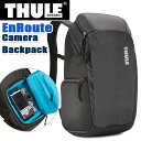 リュック THULE スーリー 正規品 リュックサック デイパック カメラバッグ カメラリュック 街リュック メンズ レディース 男女兼用 都会派 20L A4 一眼レフ ミラーレス アンルート カメラ バックパック EnRoute Camera Backpack TECB-120