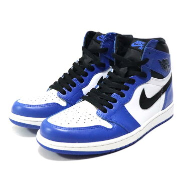 2018 NIKE / ナイキAIR JORDAN 1 RETRO HIGH OG GAME ROYAL / エアジョーダン 1 レトロ ハイ ゲーム ロイヤルGAME ROYAL/SUMMIT WHITE-BLACK/ ゲーム ロイヤル サミット ホワイト ブラック【555088-403】 国内正規品 新古品【中古】