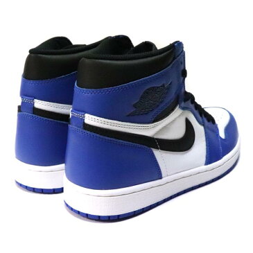 2018 NIKE / ナイキAIR JORDAN 1 RETRO HIGH OG GAME ROYAL / エアジョーダン 1 レトロ ハイ ゲーム ロイヤルGAME ROYAL/SUMMIT WHITE-BLACK/ ゲーム ロイヤル サミット ホワイト ブラック【555088-403】 国内正規品 新古品【中古】