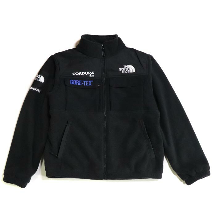 Supreme × The North Face /シュプリーム × ザ ノース フェイスExpedition Fleece Jacket /エクスペディション フリース ジャケットBlack / ブラック 黒TNF 2018AW 国内正規品 新古品【中古】