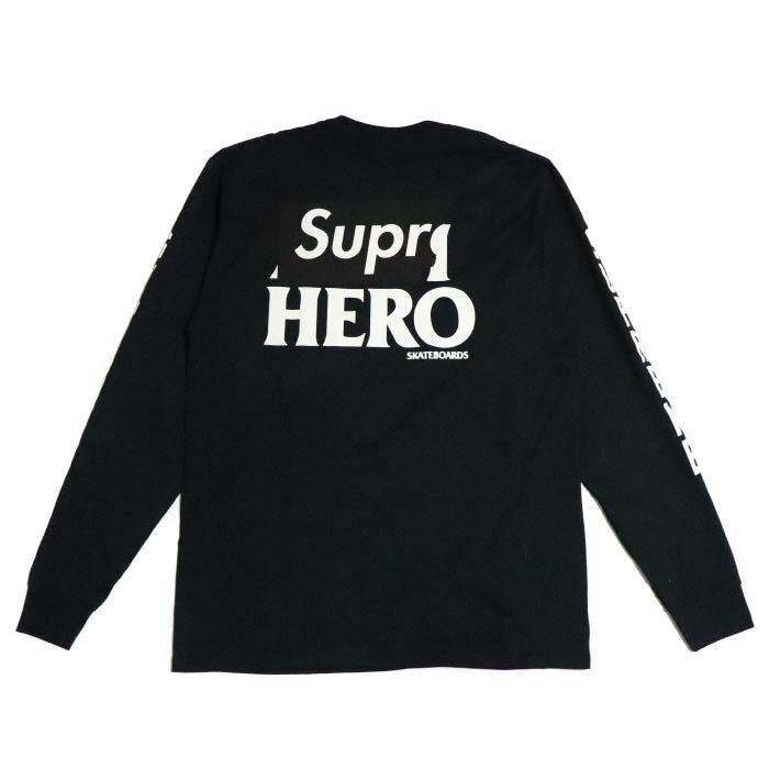 Supreme × ANTIHERO / シュプリーム アンタイヒーローL/S Logo Tee /ロングスリーブ ロゴ TシャツBlack / ブラック 黒2014SS 国内正規品 新古品