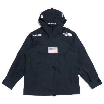 Supreme × The North Face / シュプリーム × ノースフェイスTrans Antarctica Expedition Pullover / トランス アンタクティカ エクスペディション プルオーバー ジャケットBlack / ブラック 黒TNF 2017SS 国内正規品 美中古品【中古】