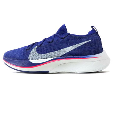 2019 NIKE / ナイキZOOM VAPORFLY 4% FLYKNIT /ズーム ベイパーフライ フライニットDEEP ROYAL BLUE/GHOST AQUA-RED ORBIT /ディープ ロイヤル ブルー ゴースト アクア レッド オービット【AJ3857-400】国内正規品 新古品【中古】