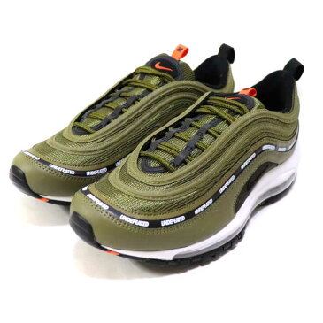 NIKE × UNDEFEATED / ナイキ アンディフィーテッドAir Max 97 UNDFTD Green/ エアマックス97 アンディフィーテッド グリーンMILITIA GREEN/ORANGE BLAZE-METALLIC SILVER/ 【DC4830-300】 正規品 新古品【中古】