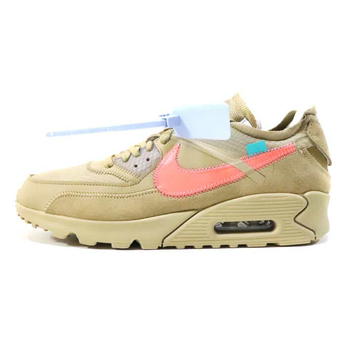 OFF-WHITE VIRGIL ABLOH × NIKE / オフホワイト ヴァージル アブロー x ナイキAIR MAX 90 “DESERT ORE”/ エアマックス 90 デザート オレDesert Ore/Desert Ore-Hyper Jade-Bright Mango2019 国内正規品 新古品