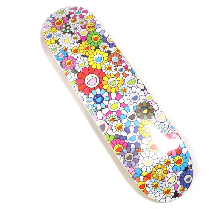 TAKASHI MURAKAMI × VANS / 村上隆 ヴァンズSkate Deck/スケート デッキ スケボーデッキFLOWERS / フラワーズ お花Zingaro Kaikai KikiSkateboard 国内正規品 新古品【中古】