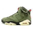 TRAVIS SCOTT ~ NIKE CACTUS JACK / grX XRbg iCL JN^X WbNAIR JORDAN 6 RETRO SP /GAW[_ 6 gMEDIUM OLIVE/BLACK-SAIL-UNIVERSITY REDyCN1084-200z2019 Ki VÕiyÁz