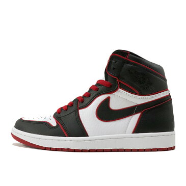 2019 NIKE / ナイキAIR JORDAN 1 RETRO HIGH OG “BLOODLINE” /エアジョーダン 1 レトロ ハイ ブロードラインBLACK/GYM RED-WHITE【555088-062】国内正規品 新古品【中古】