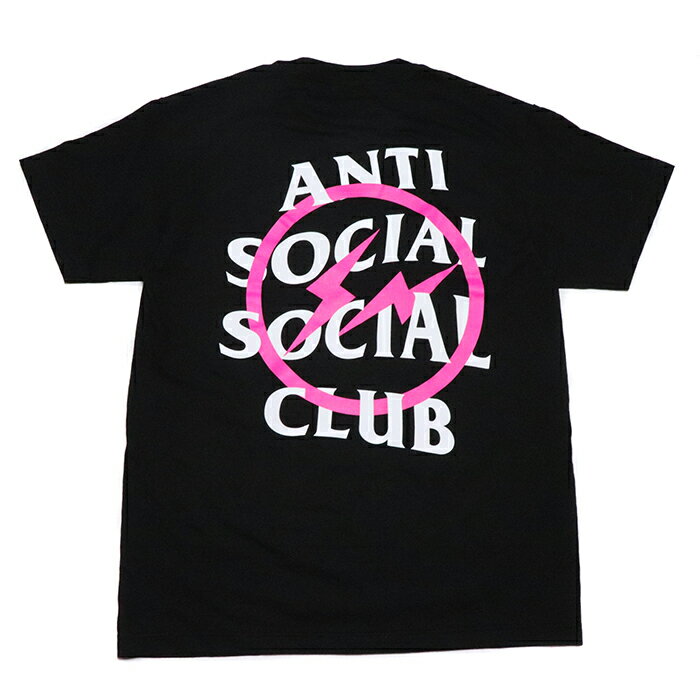 公式店舗 Fragment Design Anti Social Social Club フラグメントデザイン アンチ ソーシャル ソーシャル クラブpink Bolt Tee ピンク ボルト Tシャツblack ブラック 黒19aw 正規品 新古品 珍しい Www Fietsvakantiezeeland Nl