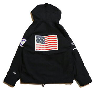 Supreme × The North Face /シュプリーム × ザ ノース フェイスTrans Antarctica Expedition GORE-TEX Pullover /トランス アンタークティカ エクスペディション ゴアテックス プルオーバーBlack / ブラック 黒2017SS 国内正規品 新品同様品【中古】