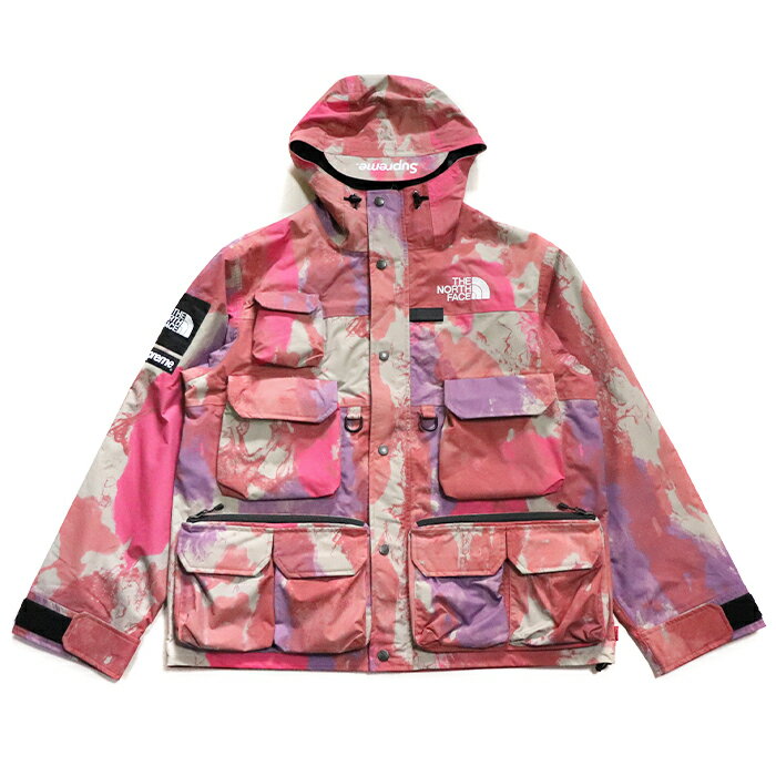 Supreme x THE NORTH FACE / シュプリーム ノースフェイスCargo Jacket / カーゴ ジャケット【NP02001I】Multicolor / マルチカラー ピンク2020SS 国内正規品 タグ付き 新古品【中古】