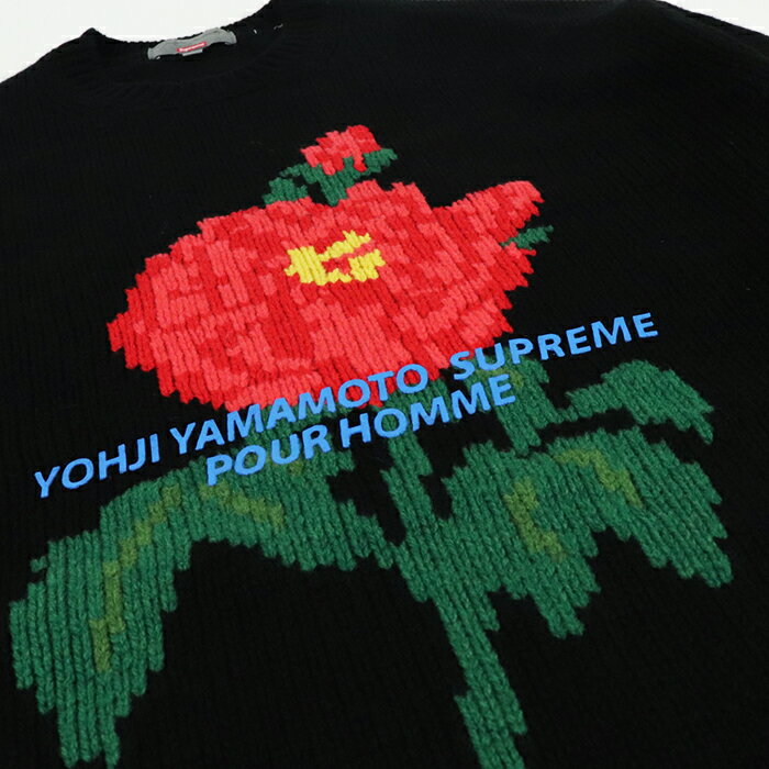 Supreme シュプリーム 黒aw ヨウジヤマモト セーターblack シュプリーム Sweater ヨウジヤマモト Yamamoto Yohji 山本耀司 ブラック 黒aw 国内正規品 新古品 中古 Palm Nut