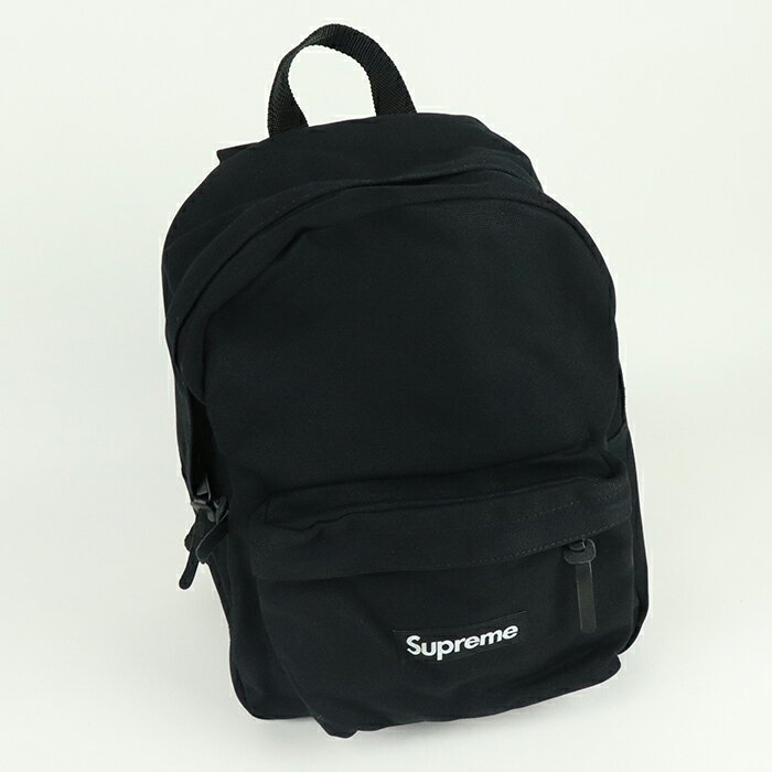 Supreme / シュプリームCanvas Backpack / キャンバスバックパック Black / ブラック 黒国内正規品 新古品【中古】