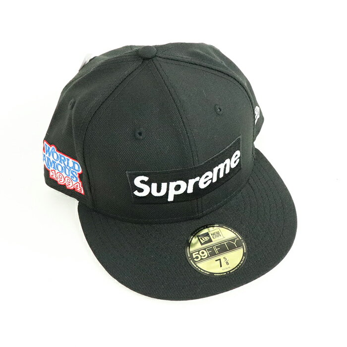 Supreme / シュプリームWorld Famous Box Logo New Era /ワールド フェイマス ボックス ロゴ ニューエラBlack / ブラック 黒 Cap キャップ2020FW 正規品 新古品【中古】