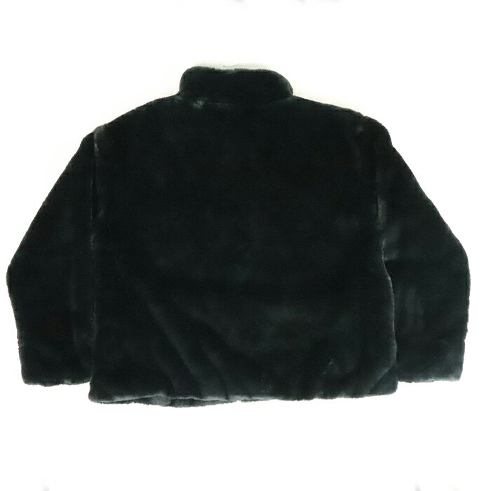 2020FW NIKE / ナイキNIKE SPORTSWEAR FAKE FUR JACKET WMNS BLACK / ビッグ スウォッシュ フェイクファー ジャケットBLACK/WHITE / ブラック ホワイト イエロー【CU6559-010】国内正規品 新古品【中古】