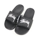 STÜSSY x NIKE / ƥ塼 ʥBENASSI Slide Sandals / 饤 Black / ֥å DC5239-001stussy2020 ʡš